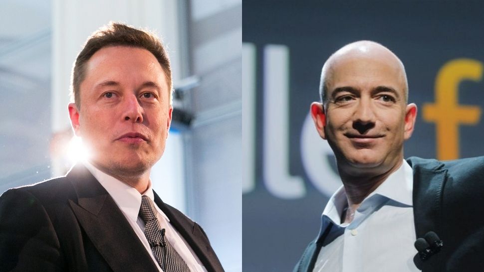 Musk Vs Bezos Two Billionaires Fight Over Space Satellites